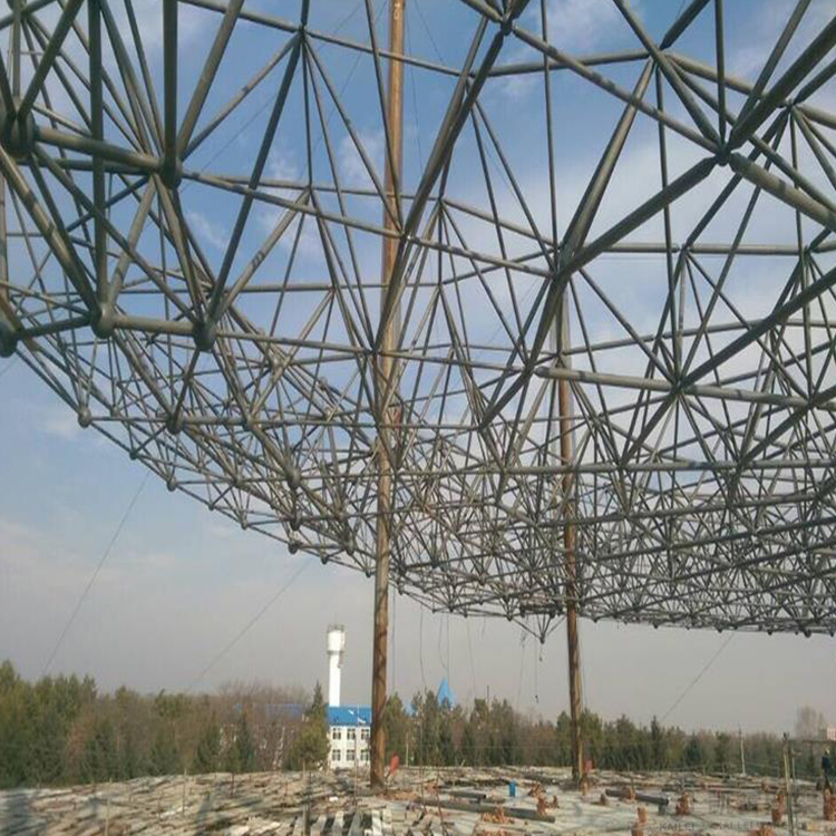 扬州球形网架钢结构施工方案
